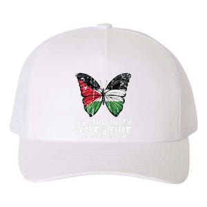 I Stand With Palestine For Their Freedom Free Palestine Yupoong Adult 5-Panel Trucker Hat