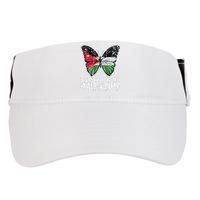 I Stand With Palestine For Their Freedom Free Palestine Adult Drive Performance Visor