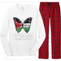 I Stand With Palestine For Their Freedom Free Palestine Long Sleeve Pajama Set