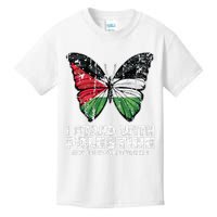 I Stand With Palestine For Their Freedom Free Palestine Kids T-Shirt