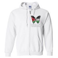 I Stand With Palestine For Their Freedom Free Palestine Full Zip Hoodie