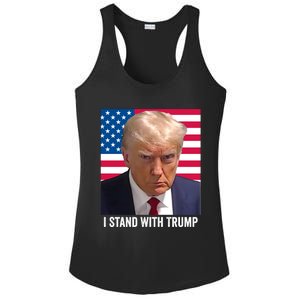 I Stand With Trump Gift Ladies PosiCharge Competitor Racerback Tank