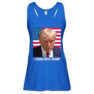 I Stand With Trump Gift Ladies Essential Flowy Tank