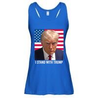 I Stand With Trump Gift Ladies Essential Flowy Tank