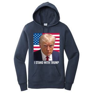 I Stand With Trump Gift Women's Pullover Hoodie