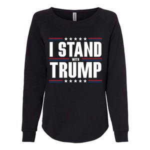 I Stand With Trump: 2024 Election Support Great Gift Womens California Wash Sweatshirt