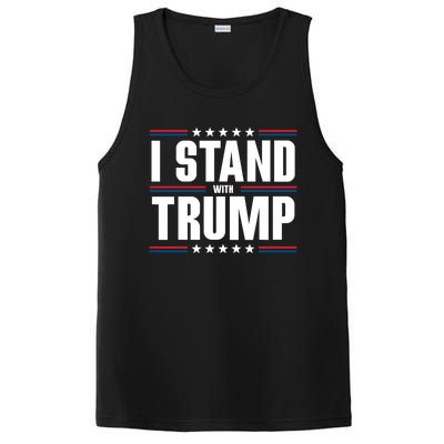 I Stand With Trump: 2024 Election Support Great Gift PosiCharge Competitor Tank