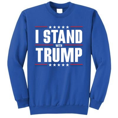 I Stand With Trump: 2024 Election Support Great Gift Sweatshirt