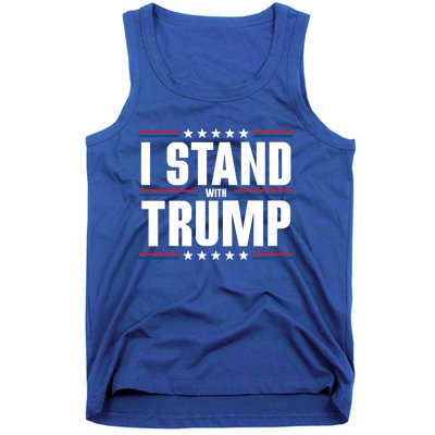 I Stand With Trump: 2024 Election Support Great Gift Tank Top