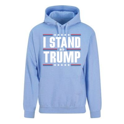 I Stand With Trump: 2024 Election Support Great Gift Unisex Surf Hoodie