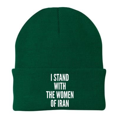 I Stand With The Women Of Iran Iranian Flag, #Freeiran FIST Knit Cap Winter Beanie