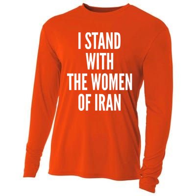 I Stand With The Women Of Iran Iranian Flag, #Freeiran FIST Cooling Performance Long Sleeve Crew