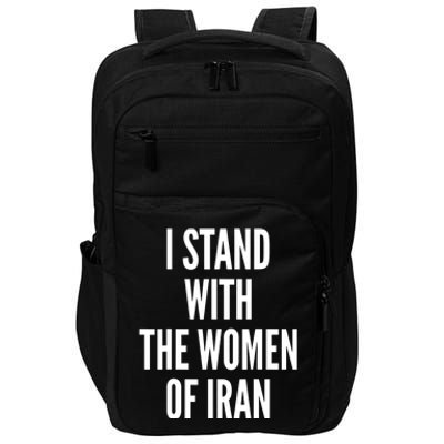 I Stand With The Women Of Iran Iranian Flag, #Freeiran FIST Impact Tech Backpack