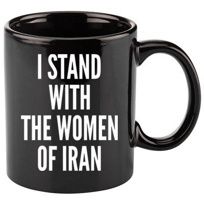 I Stand With The Women Of Iran Iranian Flag, #Freeiran FIST 11oz C Handle Ceramic Mug