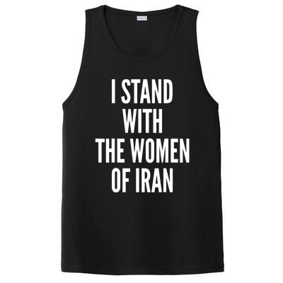 I Stand With The Women Of Iran Iranian Flag, #Freeiran FIST PosiCharge Competitor Tank