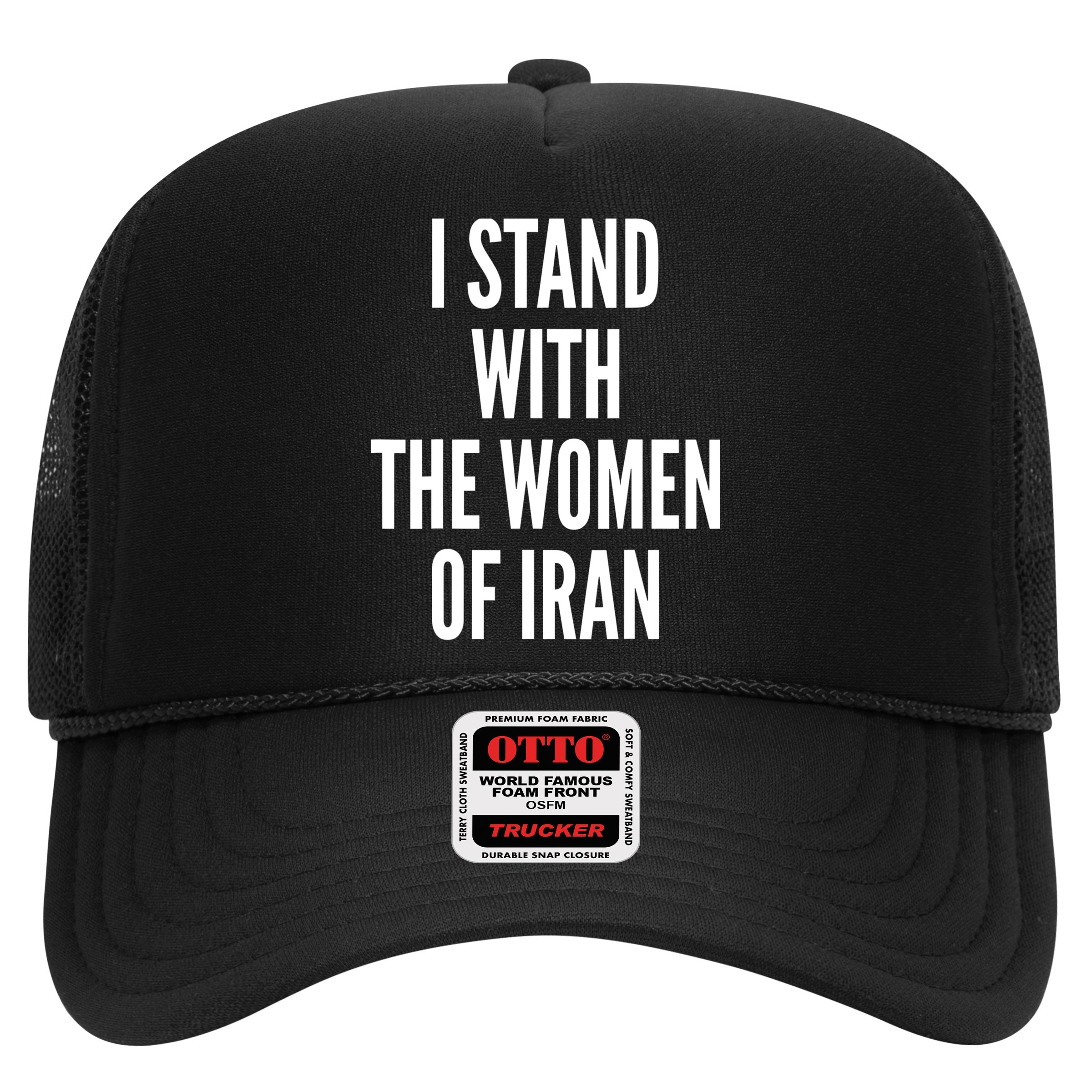 I Stand With The Women Of Iran Iranian Flag, #Freeiran FIST Hat