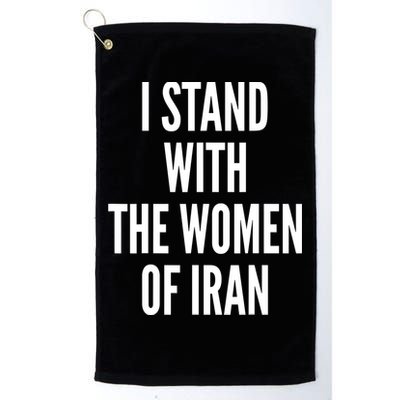 I Stand With The Women Of Iran Iranian Flag, #Freeiran FIST Golf Towel
