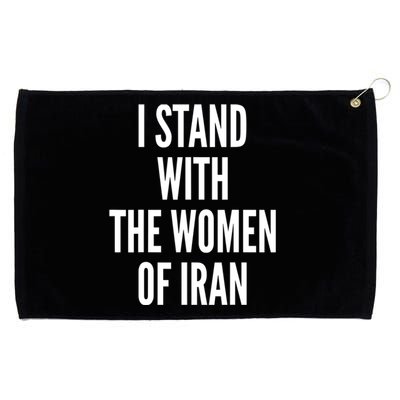 I Stand With The Women Of Iran Iranian Flag, #Freeiran FIST Grommeted Golf Towel