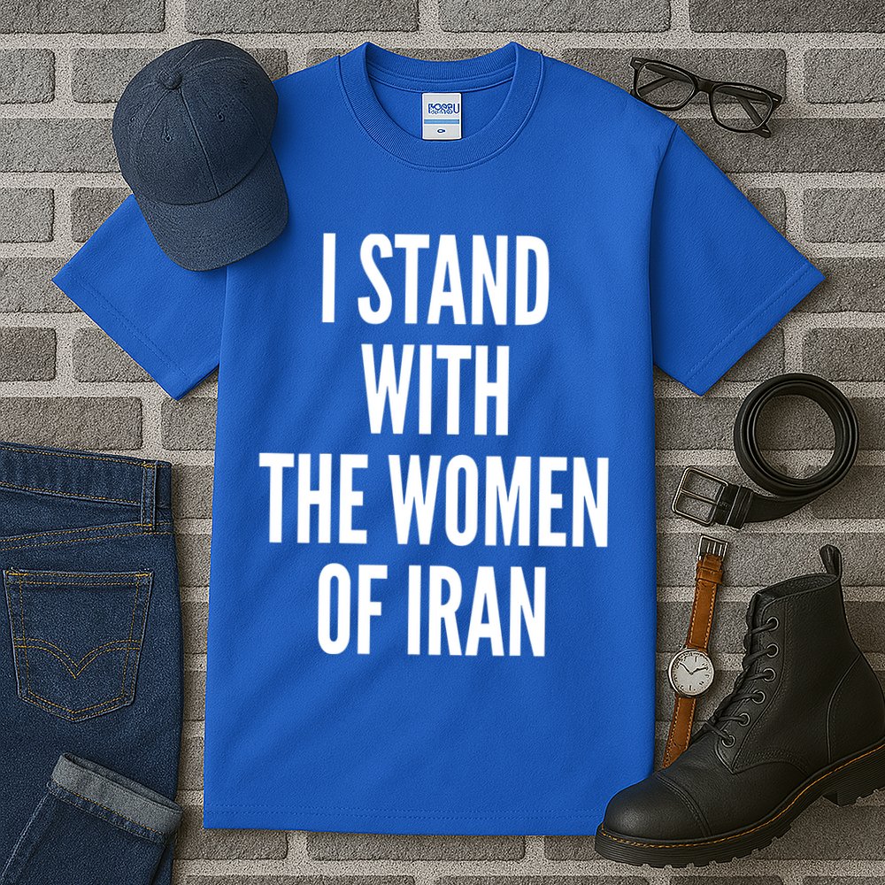 I Stand With The Women Of Iran Iranian Flag, #Freeiran FIST Tall T-Shirt