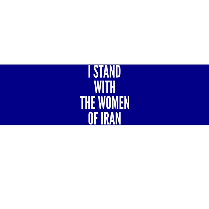 I Stand With The Women Of Iran Iranian Flag, #Freeiran FIST Bumper Sticker