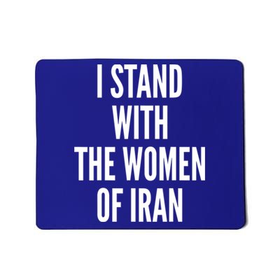 I Stand With The Women Of Iran Iranian Flag, #Freeiran FIST Mousepad