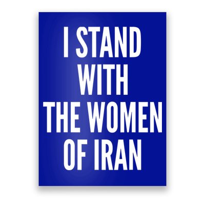 I Stand With The Women Of Iran Iranian Flag, #Freeiran FIST Poster