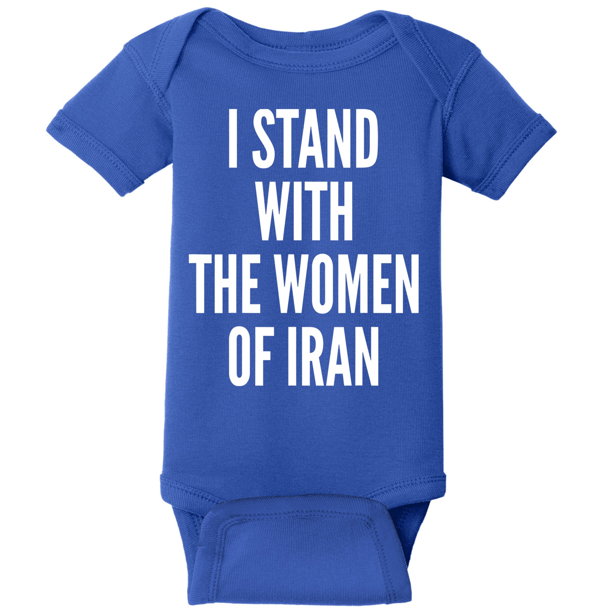 I Stand With The Women Of Iran Iranian Flag, #Freeiran FIST Baby Bodysuit
