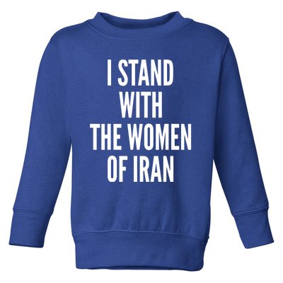 I Stand With The Women Of Iran Iranian Flag, #Freeiran FIST Toddler Sweatshirt