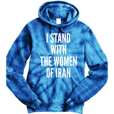 I Stand With The Women Of Iran Iranian Flag, #Freeiran FIST Tie Dye Hoodie