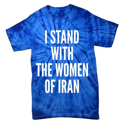 I Stand With The Women Of Iran Iranian Flag, #Freeiran FIST Tie-Dye T-Shirt