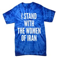 I Stand With The Women Of Iran Iranian Flag, #Freeiran FIST Tie-Dye T-Shirt