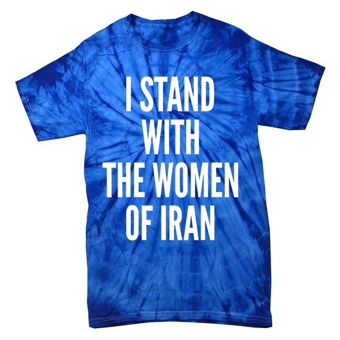 I Stand With The Women Of Iran Iranian Flag, #Freeiran FIST Tie-Dye T-Shirt