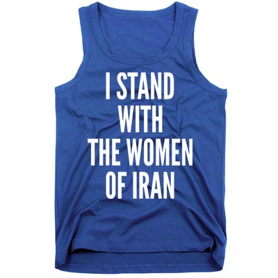I Stand With The Women Of Iran Iranian Flag, #Freeiran FIST Tank Top