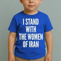 I Stand With The Women Of Iran Iranian Flag, #Freeiran FIST Toddler T-Shirt
