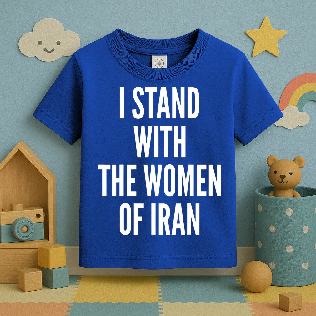I Stand With The Women Of Iran Iranian Flag, #Freeiran FIST Toddler T-Shirt