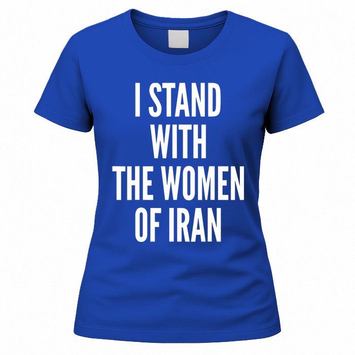 I Stand With The Women Of Iran Iranian Flag, #Freeiran FIST Women's T-Shirt