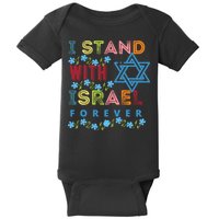 I Stand With Israel Forever/ Christians Supporting Jewish Baby Bodysuit
