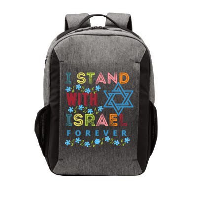 I Stand With Israel Forever/ Christians Supporting Jewish Vector Backpack