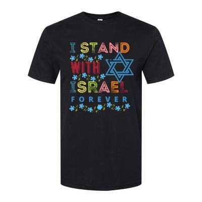 I Stand With Israel Forever/ Christians Supporting Jewish Softstyle® CVC T-Shirt