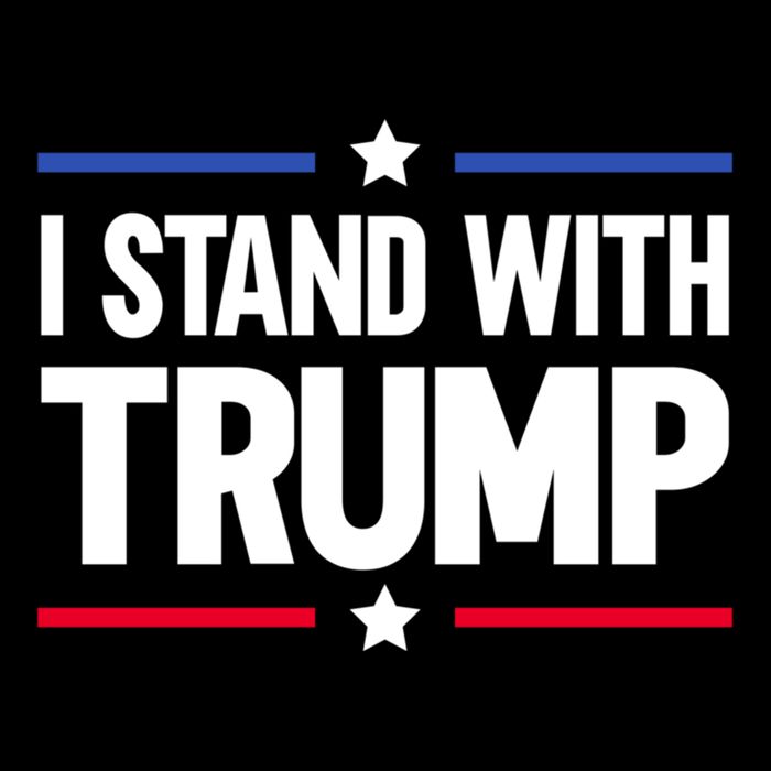 I Stand With Trump Gift Doggie Tank