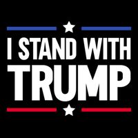 I Stand With Trump Gift Cooling Performance Crew T-Shirt