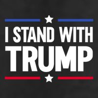 I Stand With Trump Gift Adult Drive Performance Visor