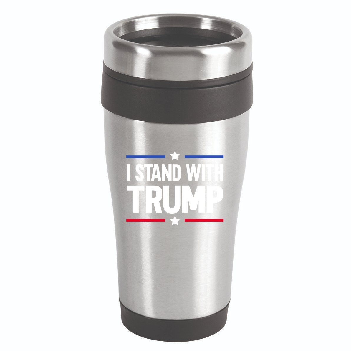 I Stand With Trump Gift 16oz Travel Tumbler