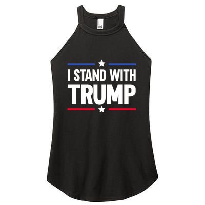 I Stand With Trump Gift Women's Perfect Tri Rocker Tank