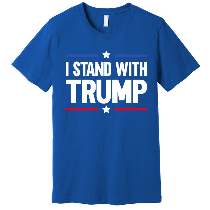 I Stand With Trump Gift Premium T-Shirt