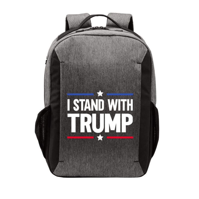 I Stand With Trump Gift Vector Backpack