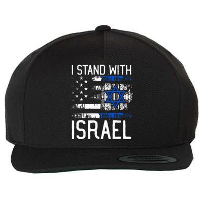 I Stand With Israel Jewish Support Group Matching  Wool Snapback Cap