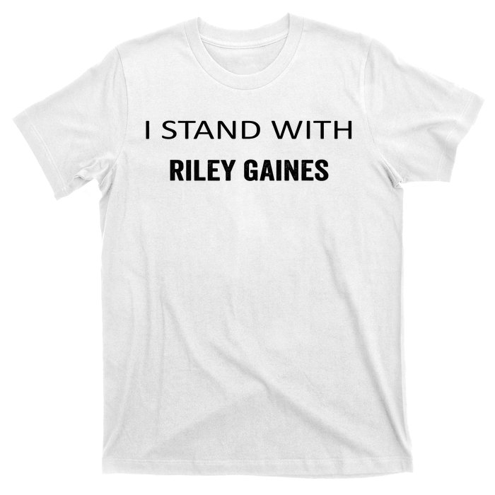 I Stand With Riley Gaines Support Womens Sports T-Shirt