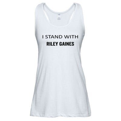 I Stand With Riley Gaines Support Womens Sports Ladies Essential Flowy Tank