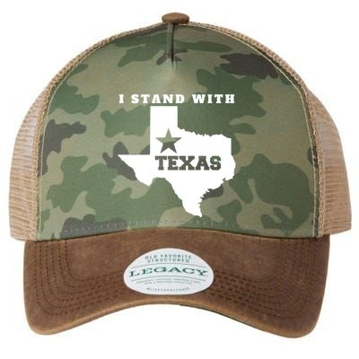 I Stand With Texas Legacy Tie Dye Trucker Hat